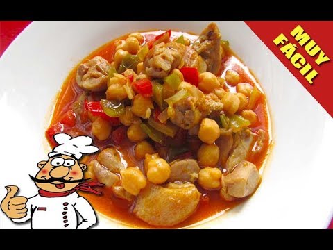 POLLO CON GARBANZOS EN CAZUELA ⭐️⭐️⭐️⭐️⭐️