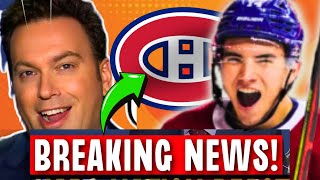 INCREDIBLE! CHECK OUT NEWS FROM THE MONTREAL CANADIENS NOW