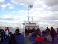 Leaving The Statue Of Liberty By Boat