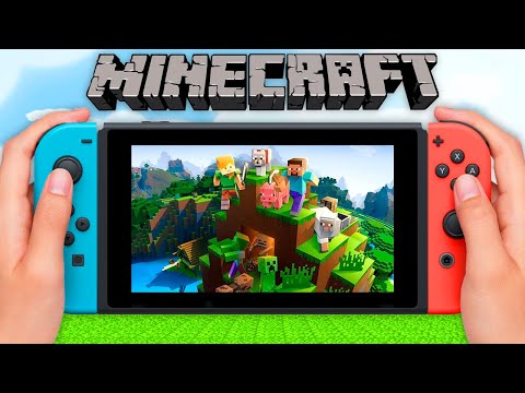 GIOCO A MINECRAFT CON LA NINTENDO SWITCH