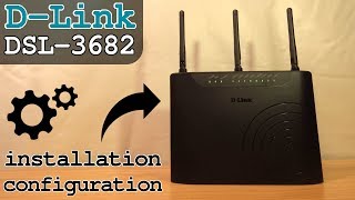 D-Link DSL 3682 • Unboxing Installation Configuration