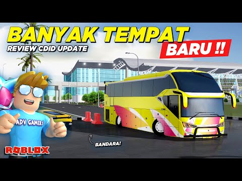 ADA TERMINAL BUS DAN TEMPAT BARU DI JAWA TENGAH !! REVIEW CDID UPDATE - Roblox Indonesia