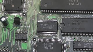SNK Neo Geo MV-1FZ (MVS) Z80 Repair & Cart Clean