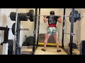 スクワット180kg 2レップへ挑戦してみました!