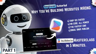 Builder.io AI Tutorial: Text-to-Website Generation from Scratch Part-1