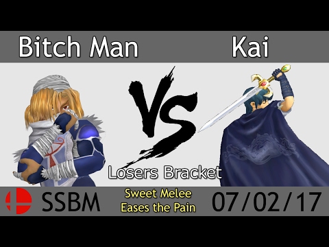 SMEP - Bitch Man (Falco, Sheik) vs Kai (Marth) - Losers Round 1