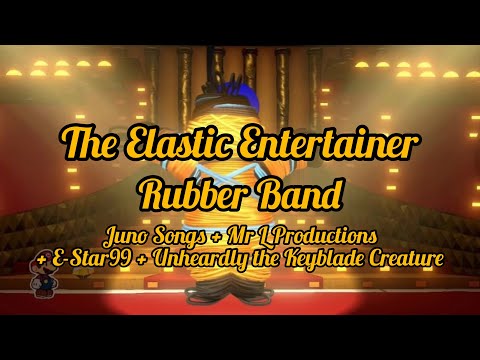 Paper Mario: The Origami King - The Elastic Entertainer, Rubber Band WITH LYRICS - Mashup