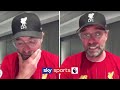 Jurgen Klopp’s emotional reaction to Liverpool winning the Premier League 🏆
