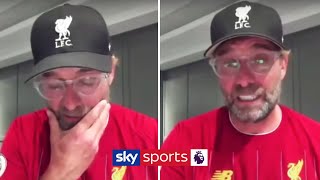 Klopp’s emotional reaction