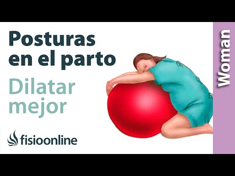 Posturas y consejos para dilatar mejor y mas rápido en el parto.