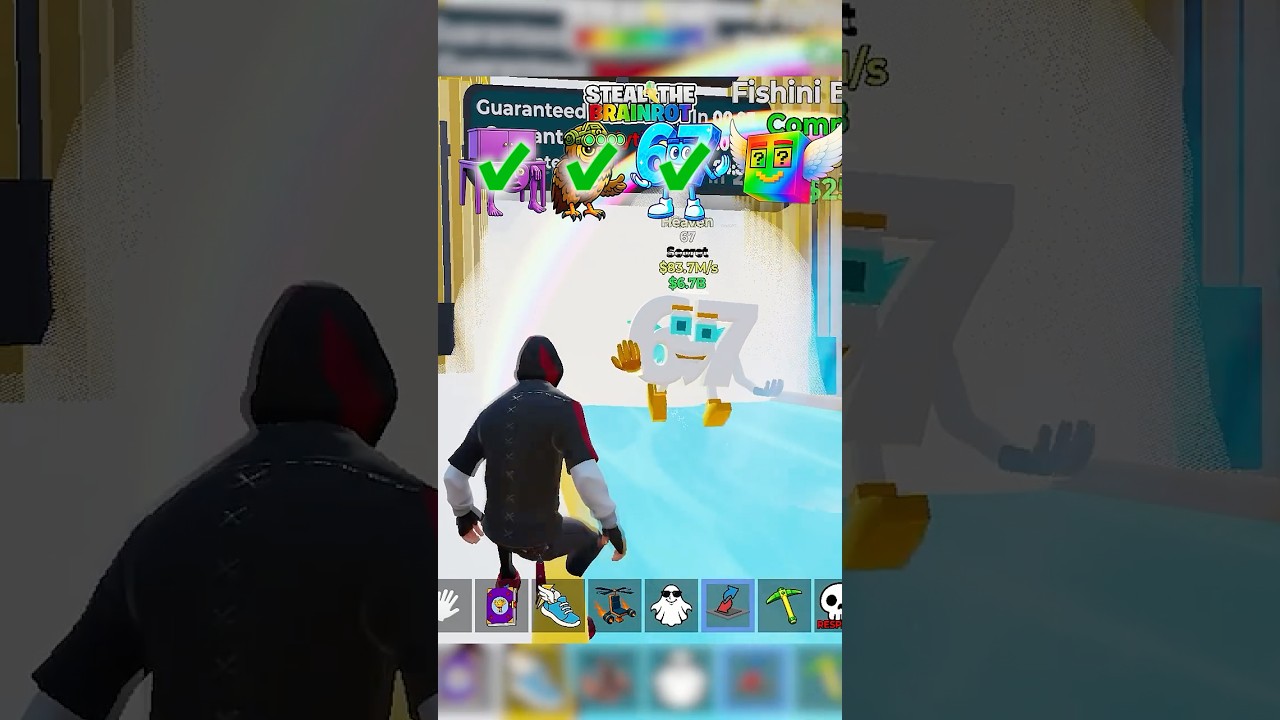 スティールザブレインロットのシークレット出るまでどれくらいかかる？ #フォートナイト #fortnite #brainrot