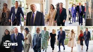 FULL GRAND ARRIVALS: Trump, Musk, Rubio, Bondi & Other VIPs Arrivals at Scavino–Elmore Wedding |AC1E