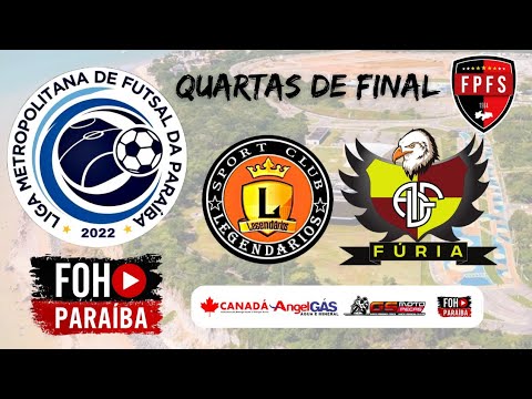 LIGA METROPOLITANA DE FUTSAL DA PARAÍBA 2022 - QUARTAS DE FINAL!