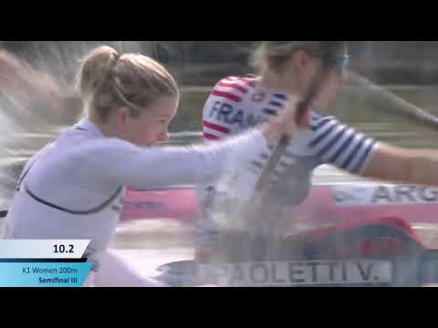 k1 women 200m semi-final III ICF Canoe-Kayak Sprint World Cup Szeged 2021