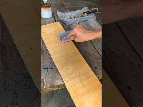 DIY Wood grain paint brush🪵#DIY #paint #painting #woodgrain #tips #hacks #tooltips #tools