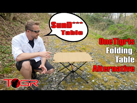 What A TERRIBLE Name! SunDick Folding Table - Is It a Worthy OneTigris Alternative?