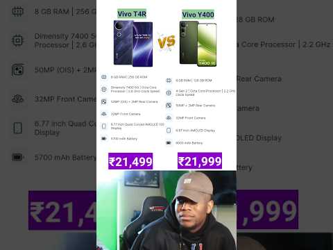 Vivo T4R 5G Vs Vivo Y400 5G | Comparison #sbtech #bestphone #smartphone #shorts #vivo