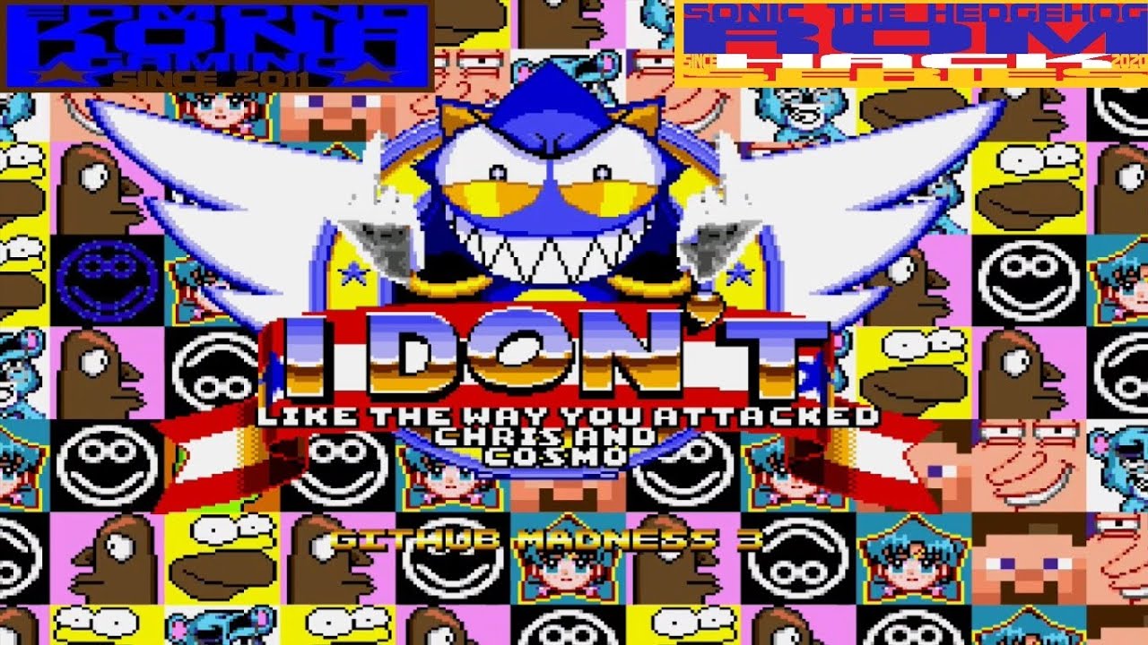 SONIC 1 GITHUB MADNESS 3 ROM HACK