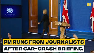 Liz Truss savaged by journalists after horror show press conference