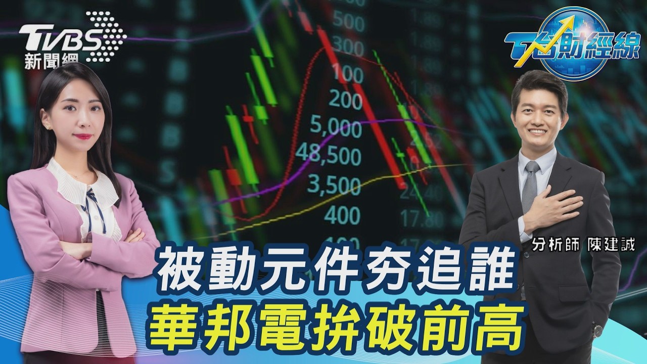 川習會利多? 台股收漲377點 華邦電挑戰前高 國巨帶頭! 被動元件一票漲停