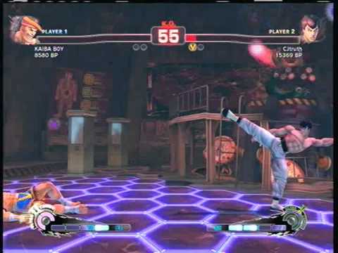 SSF4 - KAIBA B0Y (Adon) vs CJtruth (FeiLong)