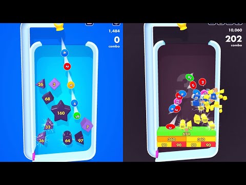 Bounce Merge | Mobile Game | ios android game | All Levels Satisfying game | casual game