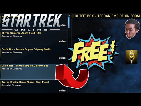 Ascension Razer Terran Empire Uniform Set FREE GIVEAWAY - BONUS DILITHIUM WEEKEND - STAR TREK ONLINE