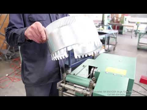 TIN KNOCKER TK24 COLLAR Duct Forming | Sierra Victor Industries (1)