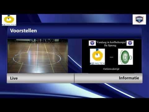 Oefenwedstrijd KZ / Hiltex - DVO