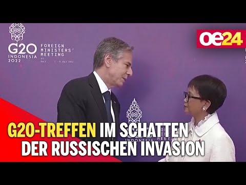 G20-Treffen im Schatten der Russischen Invasion