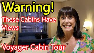Promenade View Cruise Cabins Need a Privacy Warning — Voyager of the Seas Cabin 8291 Tour and Review