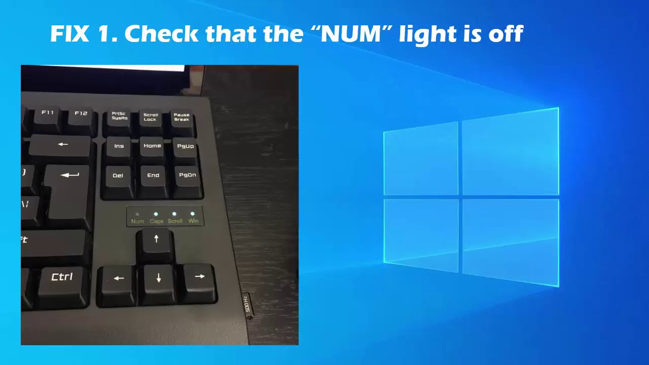 Keyboard Typing Symbols Instead of Numbers (FIXED)