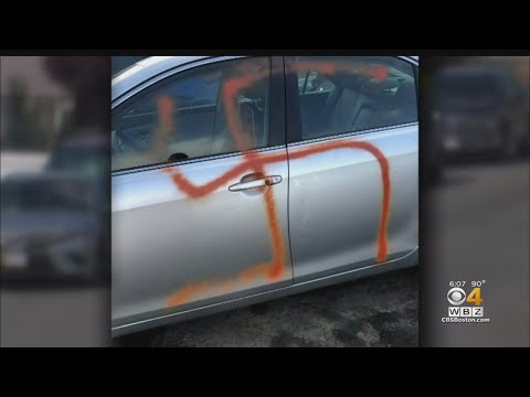 Revere Police Investigate Hate Crime After Car Found Vandalized With Spray Painted Swastikas