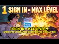 1 Sign In MAX LEVEL I Woke Up As A Martial God And One Shotted The Beast Tide