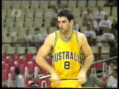 1998 World Cup Basketball   Australia v Lithuania