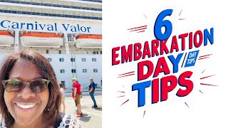 6 Embarkation Day Tips: Carnival Valor Transatlantic Barcelona to New Orleans