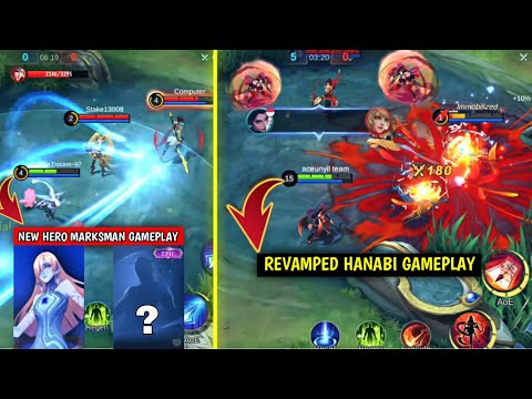 UPCOMING REVAMPED HANABI GAMEPLAY | NEW MARKSMAN HERO GAMEPLAY & MORE UPDATES | MLBB