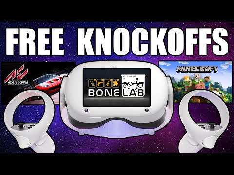 FREE Alternatives to VR Games on the Quest 2 Boneworks, Minecraft and More!