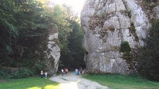 preview picture of video 'Ciasne Skalki Gorge, Ojcow, Poland / Wąwóz Ciasne Skałki, Ojców, Polska'
