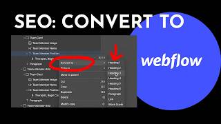 Improve Your Webflow SEO in Seconds: The "Convert To" Heading Trick
