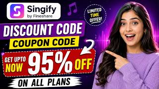 Singify Discount Code 2026 | Singify Coupon Code | Get Up to 95% OFF on All Plans