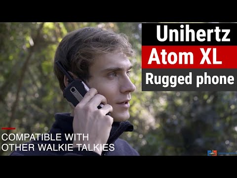Unihertz Atom XL Smallest Walkie Talkie Rugged Smartphone