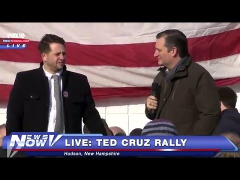 WATCH: Protesters Hijack Ted Cruz Rally in Hudson, New Hampshire
