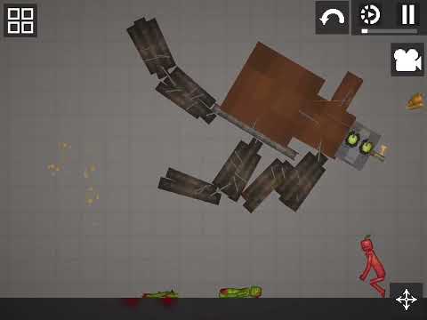 Melon Playground￼ vs choo choo Charles part 1￼