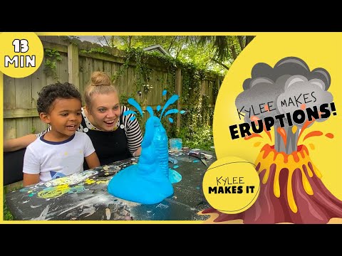 Kylee Makes Eruptions! Easy and Fun Science Experiments for Kids