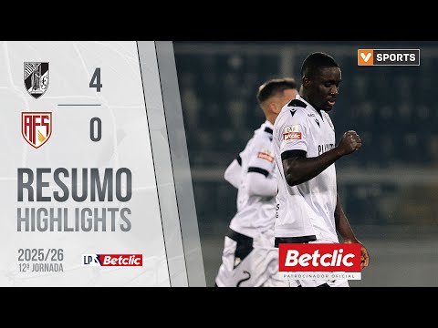 Resumo: Vitória SC 4-0 AVS (Liga 25/26 #12)