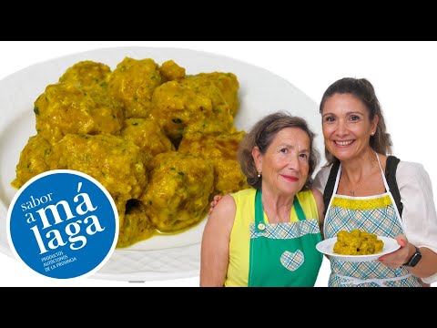 ALBÓNDIGAS🧆en SALSA de ALMENDRAS / Cocina Tradicional / Cocinando con mi madre❤️ - Sabor a Málaga