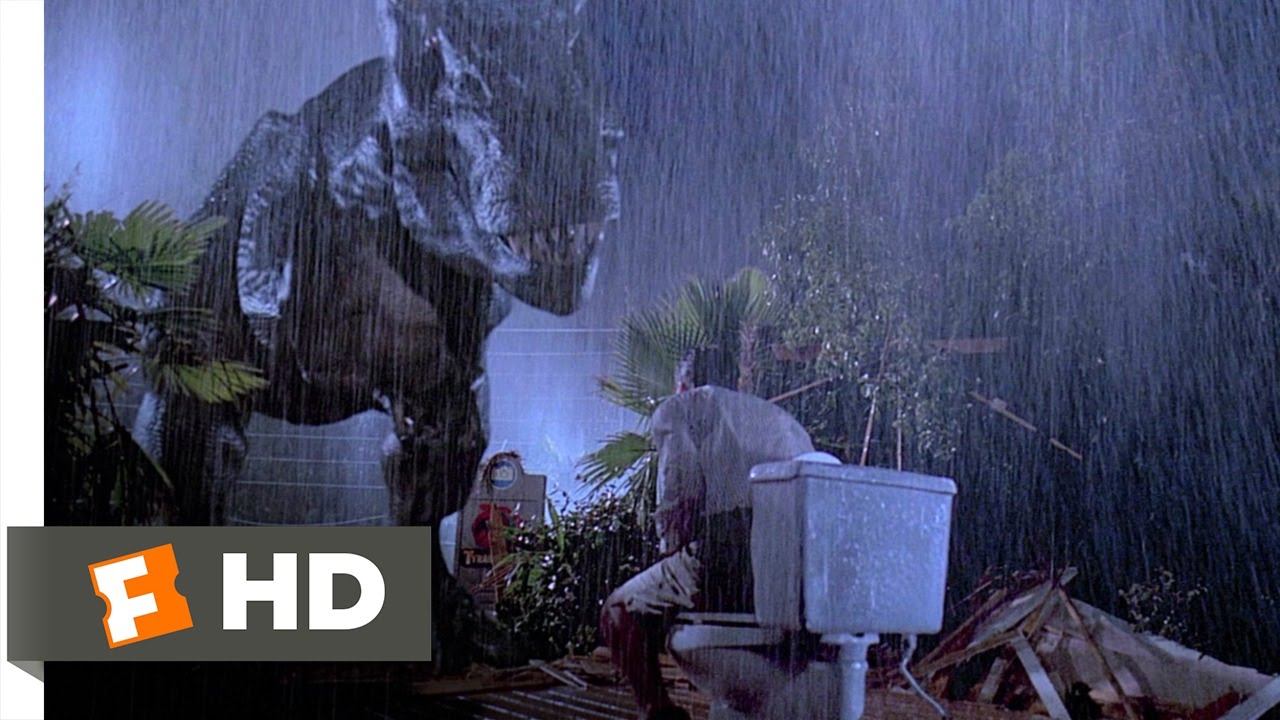 Jurassic Park (1993) - Tyrannosaurus Rex Scene (4/10) | Movieclips - YouTube