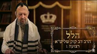הלל (הקלטה חיה) | רצועה 1 – הרב דב קוק שליט״א
