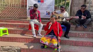 street play at PB//by Blind Lead//for the small#awareness#help